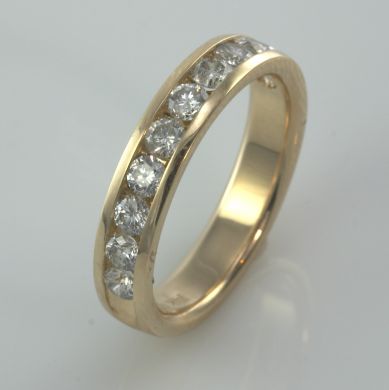 1 1/2 ct Diamond Wedding Anniversary Band Ring 14K Gold
