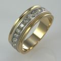 1 1/3 ct Diamond Wedding Anniversary Band Ring 14K Gold